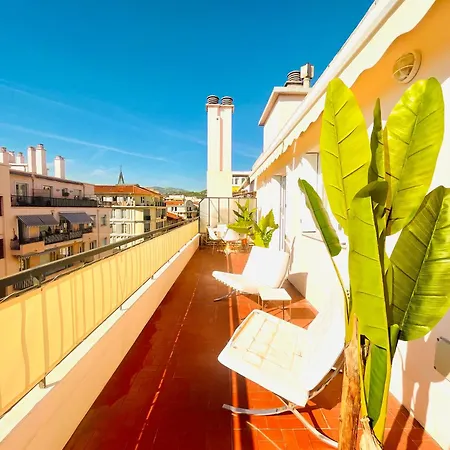 Apartament P E N T H O U S E P A N O R A M I C T E R R A C E S Nicea